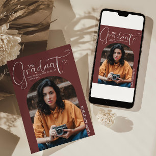 Convite para Graduação de Fotografias Archadas no