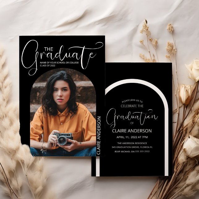 Convite para Graduação de Fotografias Archadas no  (Criador carregado)