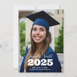 Convite para Graduação de Fotografias de Cheio Per