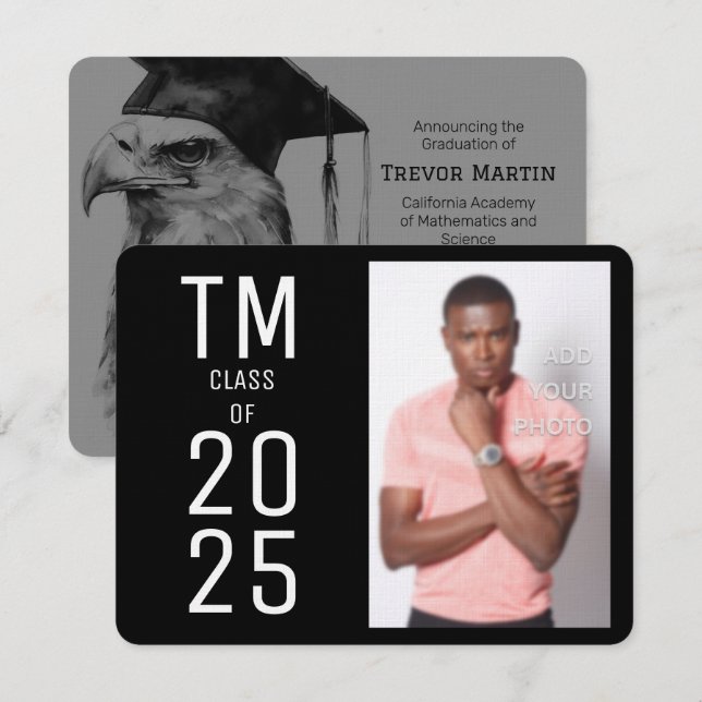 Convite para Graduação de Fotos Legal (Frente/Verso)