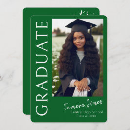 Convite para Graduação de Fotos Moderna