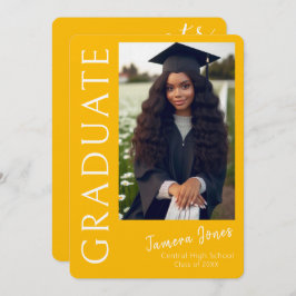 Convite para Graduação de Fotos Moderna