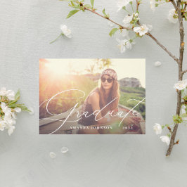 Convite para Graduação de Fotos por Script de Gran