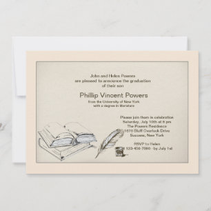 Convite para Graduação de Literatura