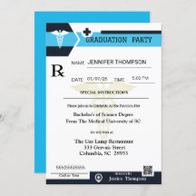 Convite Para Graduação De Pad Receita Médica