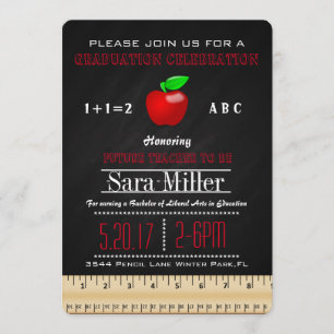 Convite para Graduação de Professores Ruler & Appl