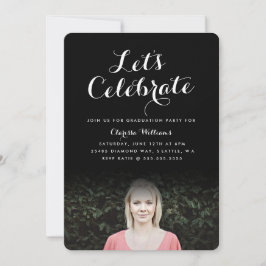 Convite para Graduação de Script Elegante