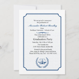 Convite para graduação de segundo nível