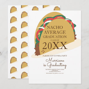 Convite para Graduação de Taco Fiesta Brunch