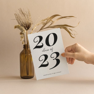 Convite para Graduação Moderna do Modelo de festa 