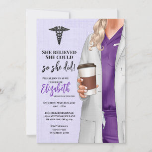 Convite para Graduação na Faculdade de Medicina de
