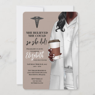 Convite para Graduação na Faculdade de Medicina de