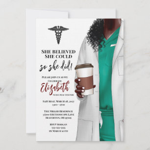 Convite para Graduação na Faculdade de Medicina de