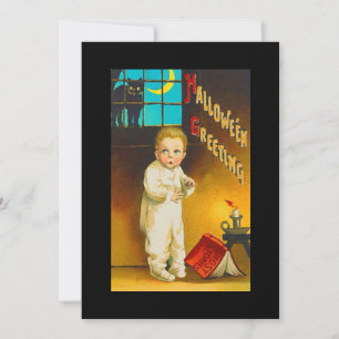 Convite para histórias de fantasmas do Halloween