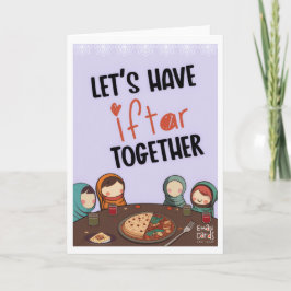 Convite para Iftar - Amigos