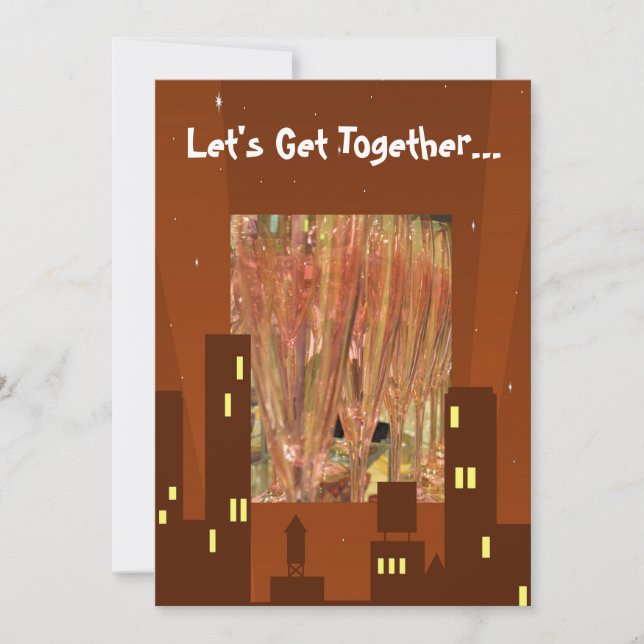 Convite para Jantadas da City Lights (Frente)