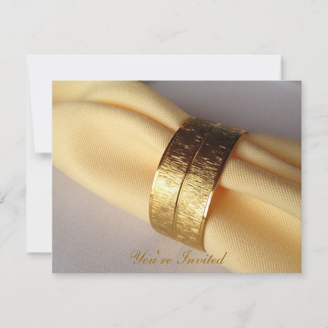 Convite para Jantar/Banquete (Frente)