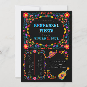 Convite para Jantar de Ensaio da Festa Mexicana