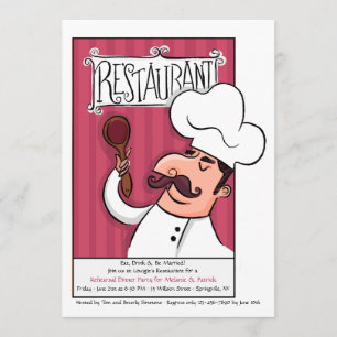 Convite para Jantar em Restaurante