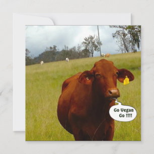 convite para jantar vegano