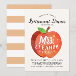 Convite para Janto de Aposentadoria de Apple