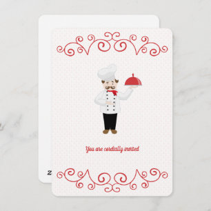 Convite para Janto de aposentadoria inspirado pelo