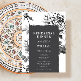 Convite para Janto de Arte com Tinta Chrysanthemum