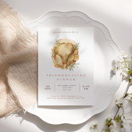 Convite para Janto de Concessão de Amizade de Turc