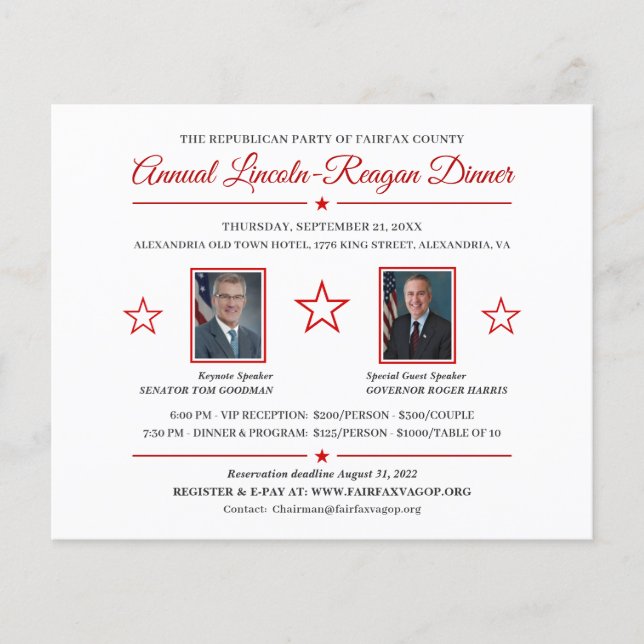 Convite para Janto de Discussão Política 2 Fotogra (Frente)