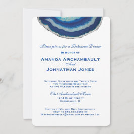 Convite para Janto de ensaio | Agata Azul marinho