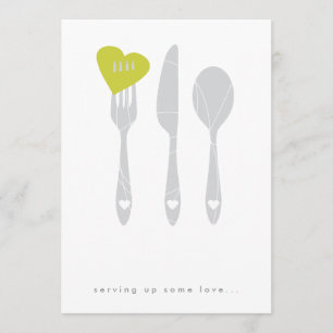 Convite para Janto de ensaio de amor