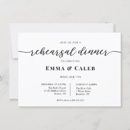 Convite para Janto de ensaio de caligrafia moderna