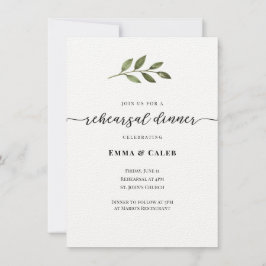 Convite para Janto de ensaio de caligrafia moderna