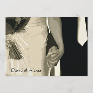 Convite para Janto de Ensaio de Casamento