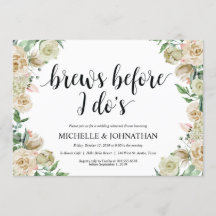 Convite para Janto de Ensaio de Casamento de prima