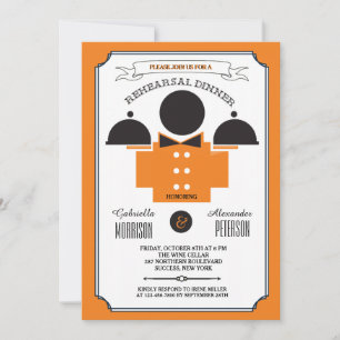 Convite para Janto de Ensaio de Catering