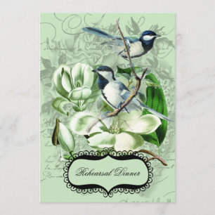 Convite para Janto de ensaio de Chickadee e Magnol