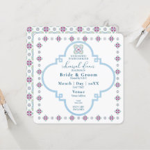 Convite para Janto de ensaio Elegant Fiesta