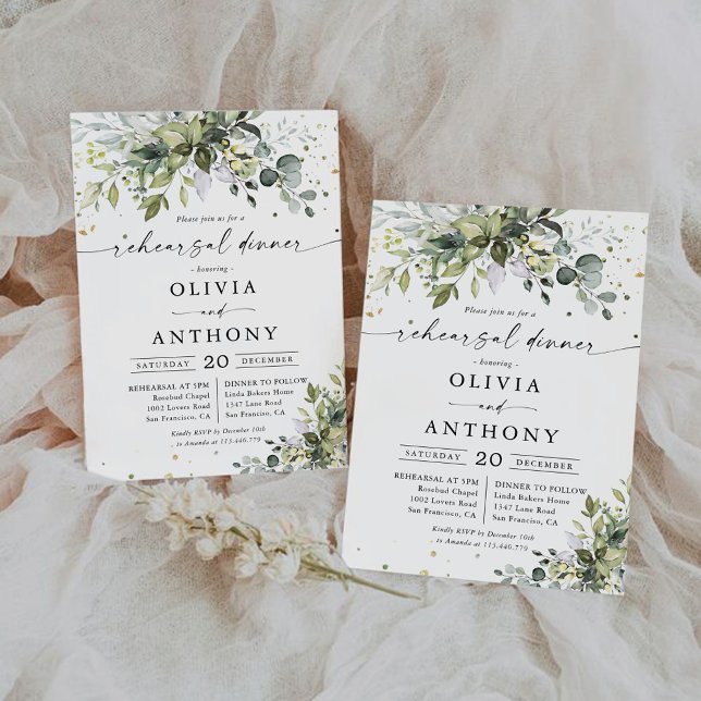 Convite para Janto de ensaio Greenerase (Criador carregado)