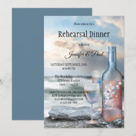 Convite para Janto de Ensaios Pintados em Praia e 