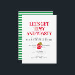 Convite para Janto de Natal Tipsy e Toastia<br><div class="desc">Convite para Janto de Natal Tipsy e Toastia</div>
