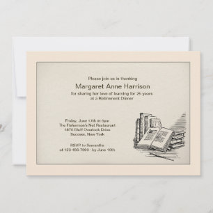 Convite para Janto de Retirada de Livro Aberto