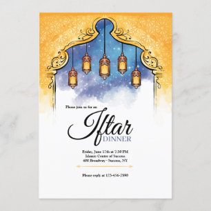 Convite para Janto Iftar