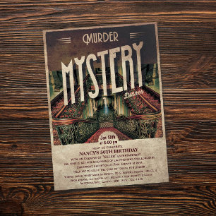 Convite para Janto Mistério de Assassinato