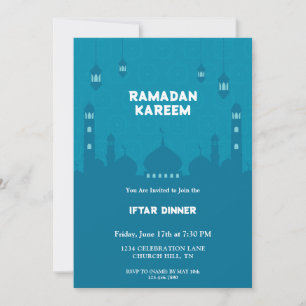 Convite para Janto Ramadan iftar