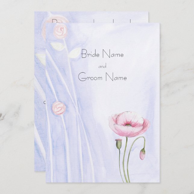 Convite para Jardim (Frente/Verso)