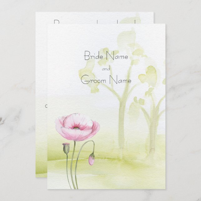 Convite para Jardim (Frente/Verso)