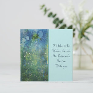 Convite para Jardim de Octopus