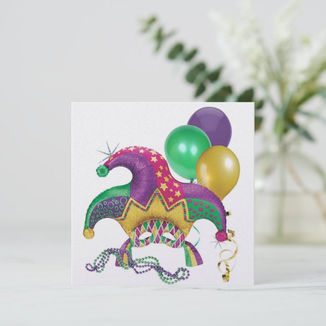 Convite para Jester (Em pé/Frente)