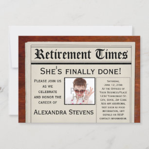 Convite para Jornais do Partido para Retirada de F